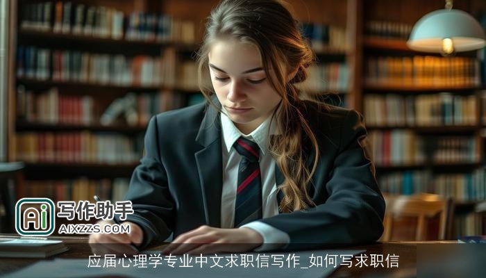 应届心理学专业中文求职信写作_如何写求职信 应届心理学专业中文求职信写作_如何写求职信