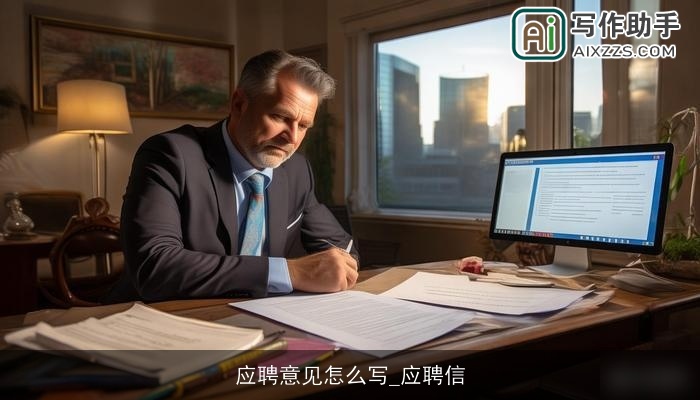 应聘意见怎么写_应聘信 应聘意见怎么写_应聘信