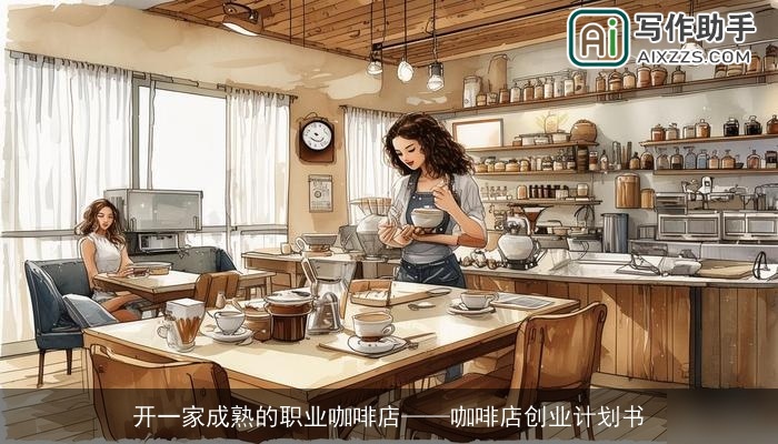开一家成熟的职业咖啡店——咖啡店创业计划书 开一家成熟的职业咖啡店——咖啡店创业计划书