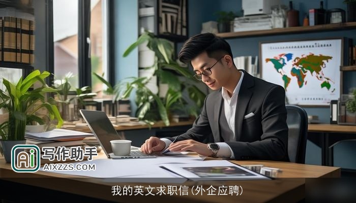 我的英文求职信(外企应聘) 我的英文求职信(外企应聘)