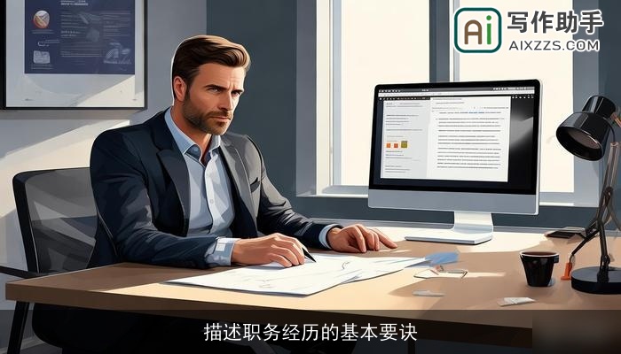 描述职务经历的基本要诀 描述职务经历的基本要诀