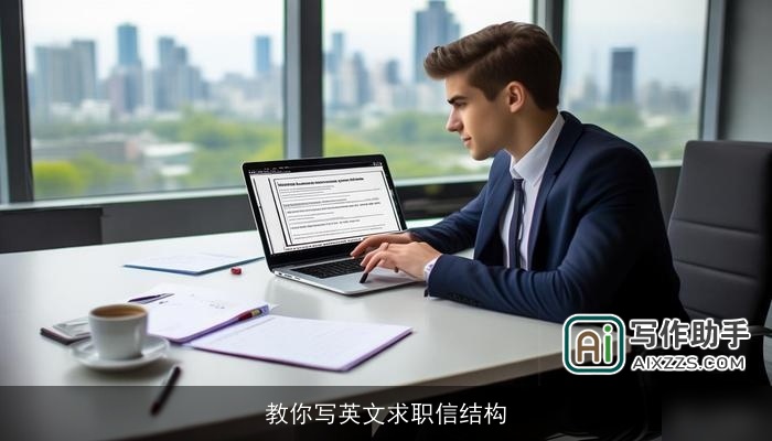 教你写英文求职信结构 教你写英文求职信结构