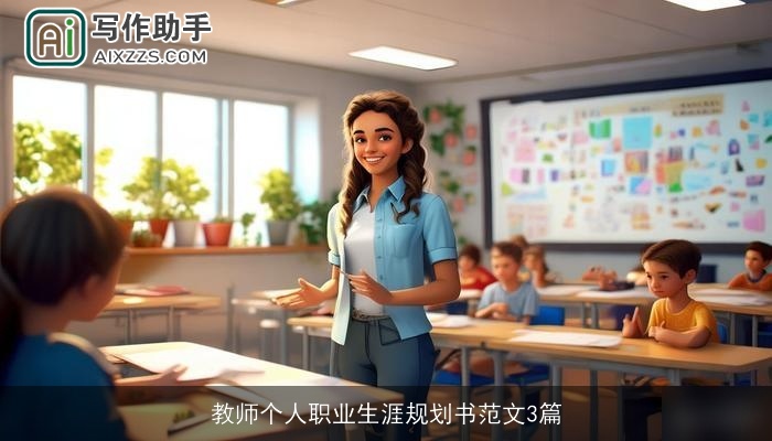 教师个人职业生涯规划书范文3篇 教师个人职业生涯规划书范文3篇