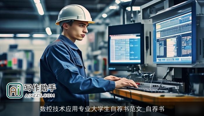 数控技术应用专业大学生自荐书范文_自荐书 数控技术应用专业大学生自荐书范文_自荐书