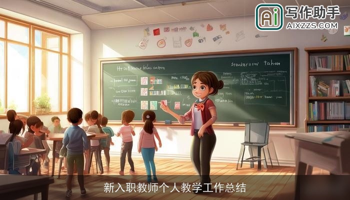 新入职教师个人教学工作总结 新入职教师个人教学工作总结