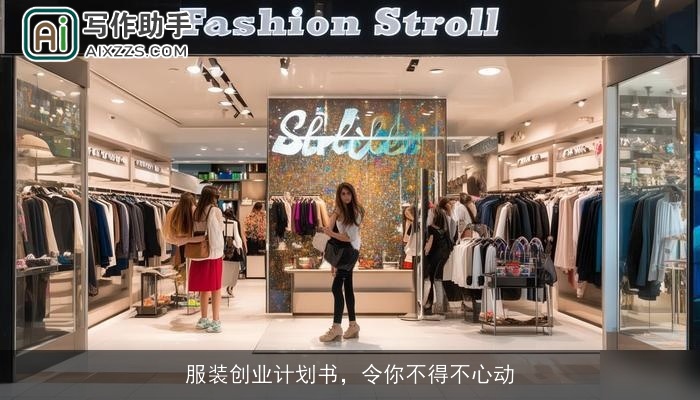 服装创业计划书,令你不得不心动 服装创业计划书,令你不得不心动