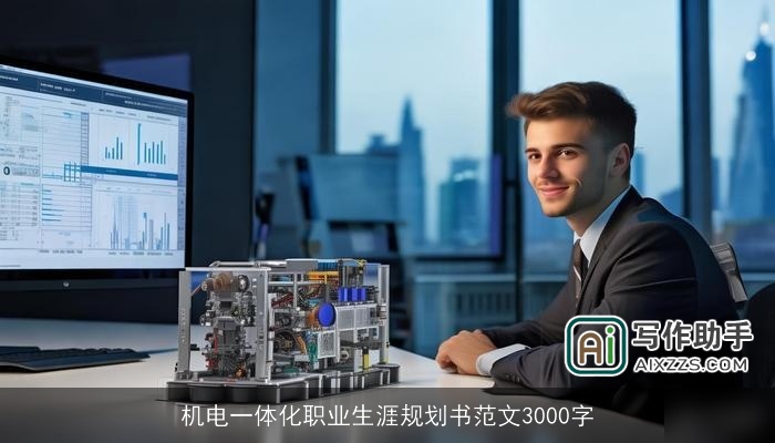 机电一体化职业生涯规划书范文3000字 机电一体化职业生涯规划书范文3000字