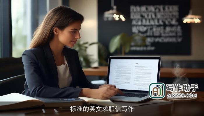 标准的英文求职信写作 标准的英文求职信写作