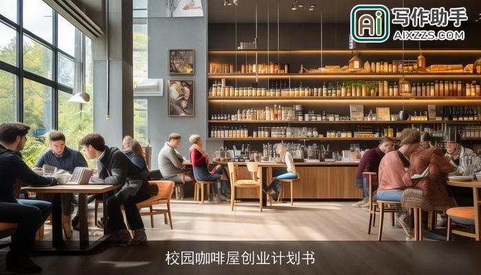 校园咖啡屋创业计划书 校园咖啡屋创业计划书