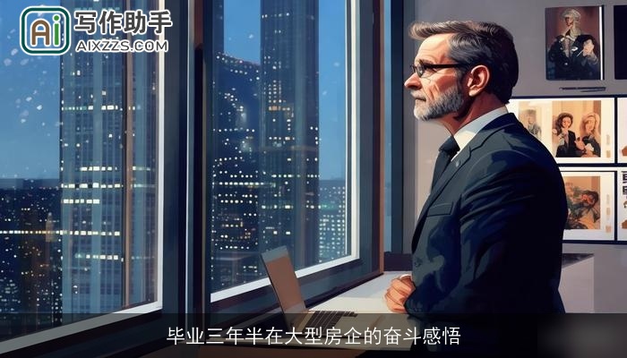 毕业三年半在大型房企的奋斗感悟 毕业三年半在大型房企的奋斗感悟