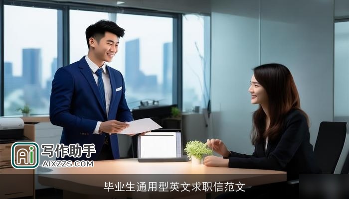 毕业生通用型英文求职信范文 毕业生通用型英文求职信范文