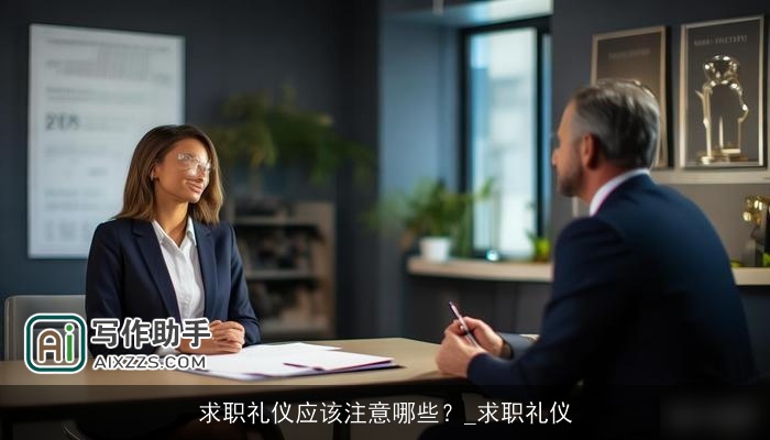 求职礼仪应该注意哪些?_求职礼仪 求职礼仪应该注意哪些?_求职礼仪