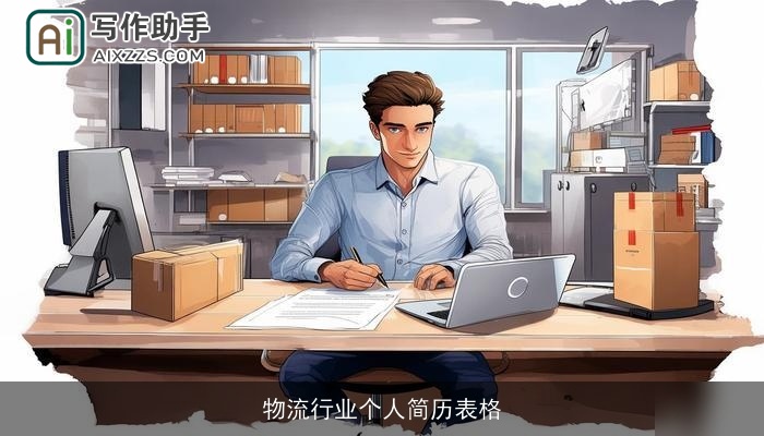物流行业个人简历表格 物流行业个人简历表格