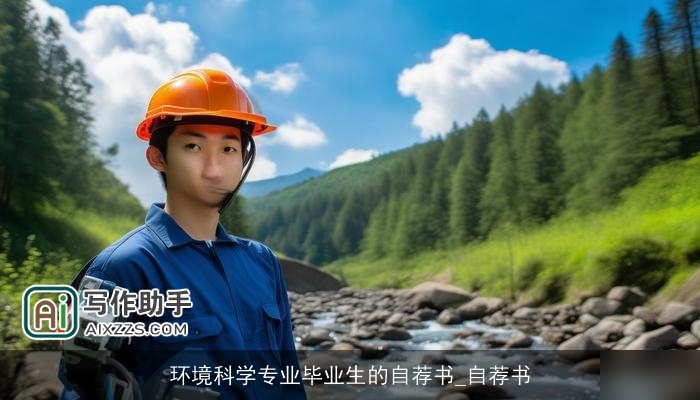环境科学专业毕业生的自荐书_自荐书 环境科学专业毕业生的自荐书_自荐书