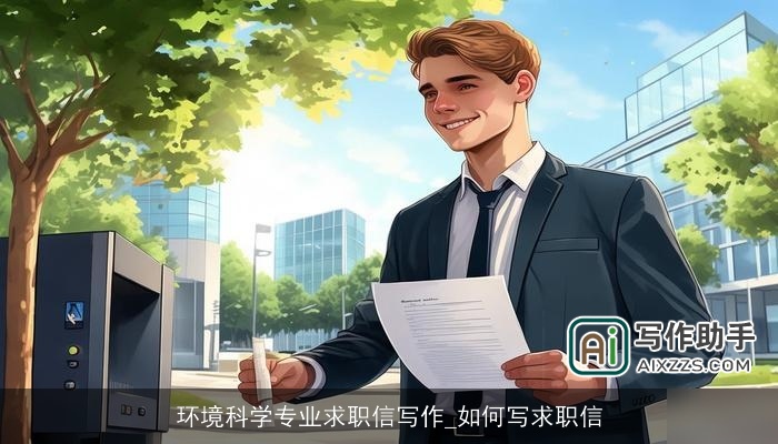 环境科学专业求职信写作_如何写求职信 环境科学专业求职信写作_如何写求职信