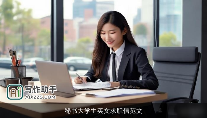 秘书大学生英文求职信范文 秘书大学生英文求职信范文