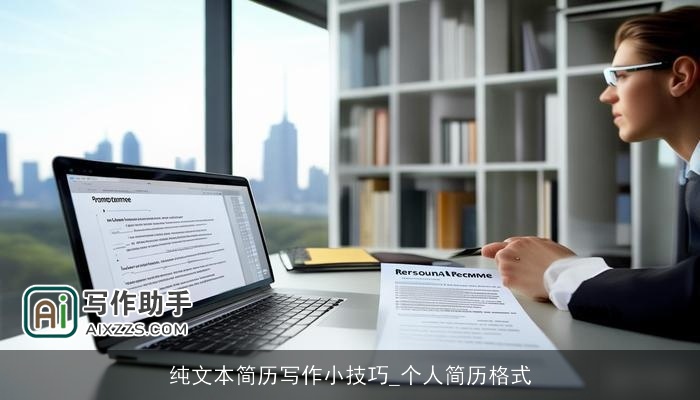 纯文本简历写作小技巧_个人简历格式 纯文本简历写作小技巧_个人简历格式