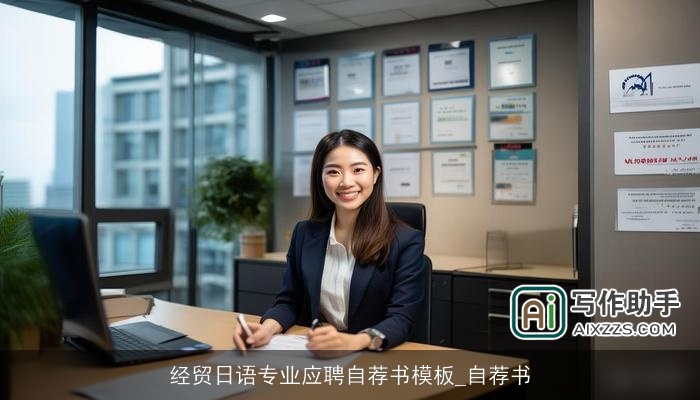 经贸日语专业应聘自荐书模板_自荐书 经贸日语专业应聘自荐书模板_自荐书