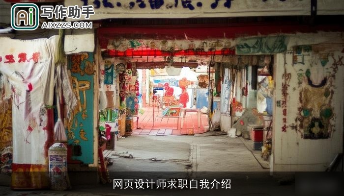 网页设计师求职自我介绍 网页设计师求职自我介绍