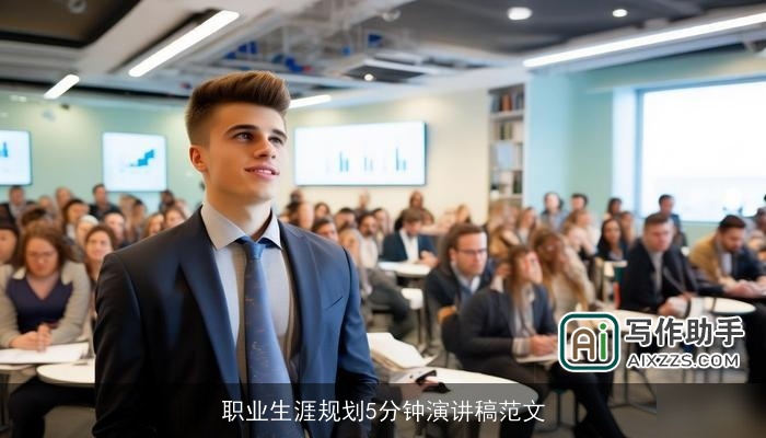 职业生涯规划5分钟演讲稿范文 职业生涯规划5分钟演讲稿范文