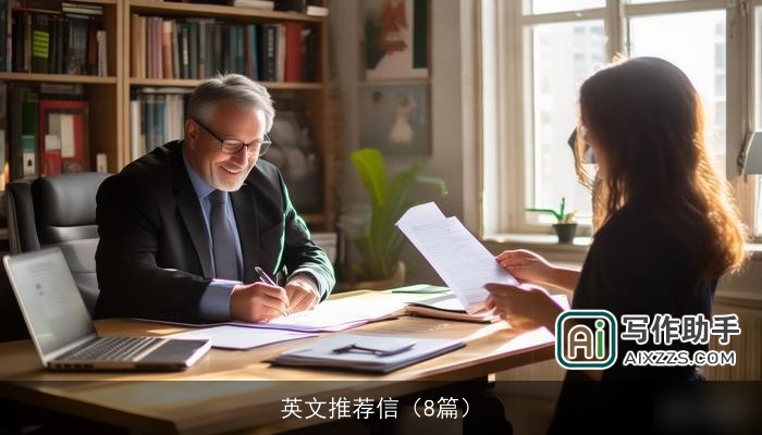 英文推荐信(8篇) 英文推荐信(8篇)
