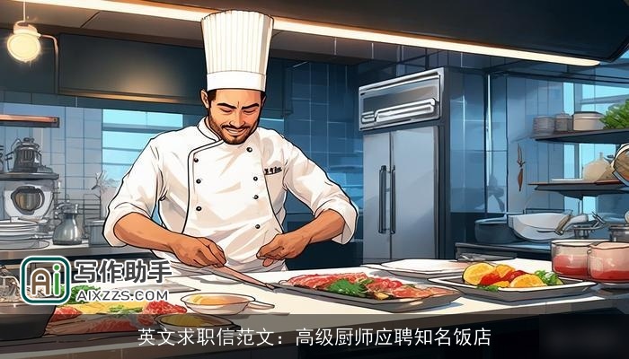 英文求职信范文:高级厨师应聘知名饭店 英文求职信范文:高级厨师应聘知名饭店