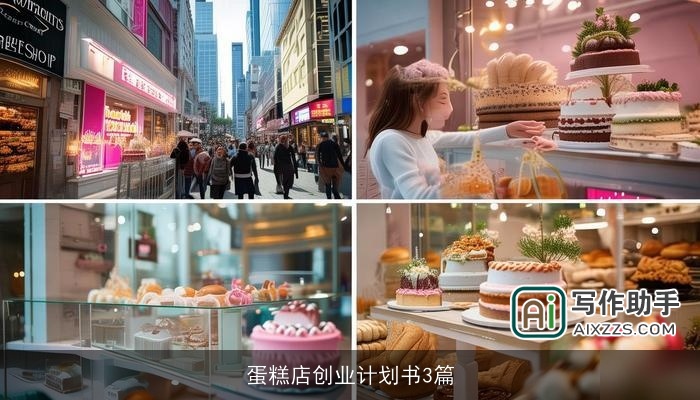 蛋糕店创业计划书3篇 蛋糕店创业计划书3篇