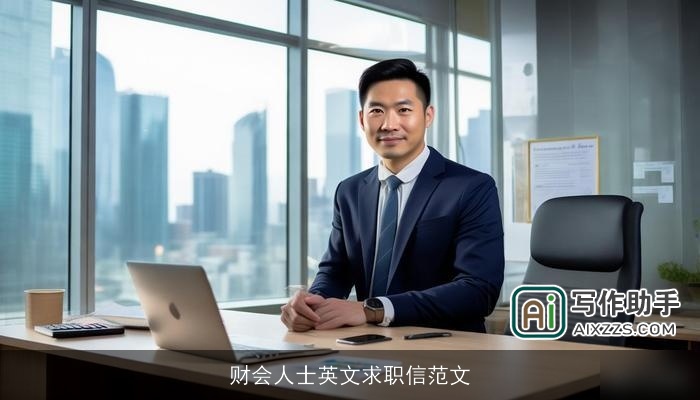 财会人士英文求职信范文 财会人士英文求职信范文