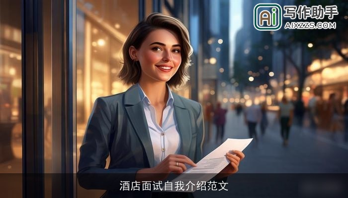 酒店面试自我介绍范文 酒店面试自我介绍范文