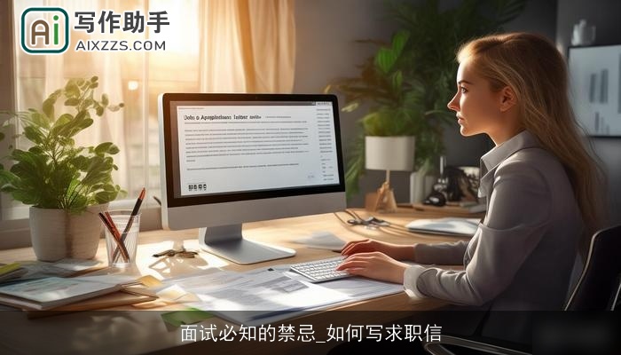 面试必知的禁忌_如何写求职信 面试必知的禁忌_如何写求职信