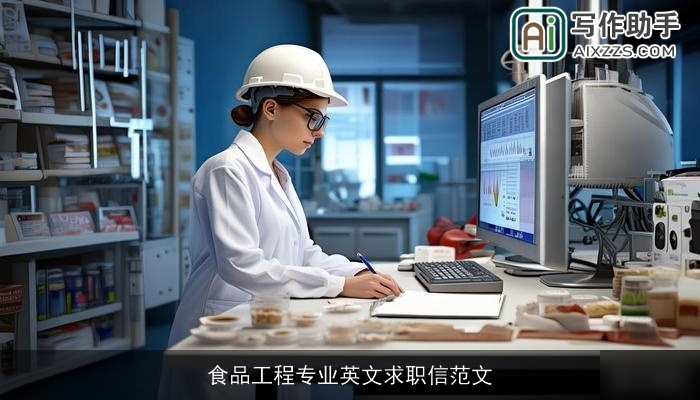 食品工程专业英文求职信范文 食品工程专业英文求职信范文
