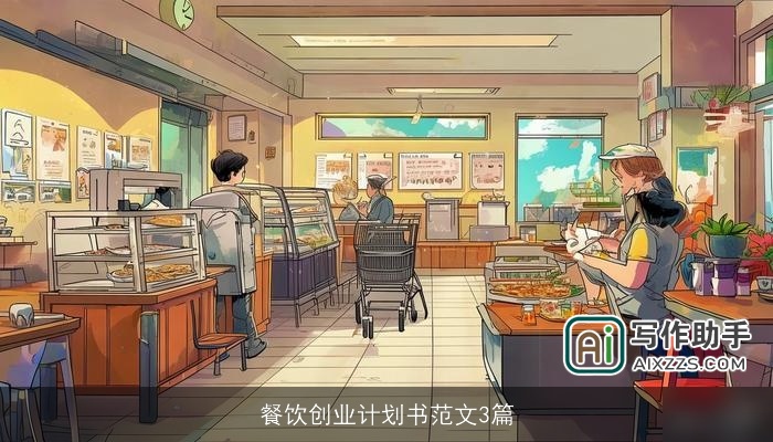 餐饮创业计划书范文3篇 餐饮创业计划书范文3篇