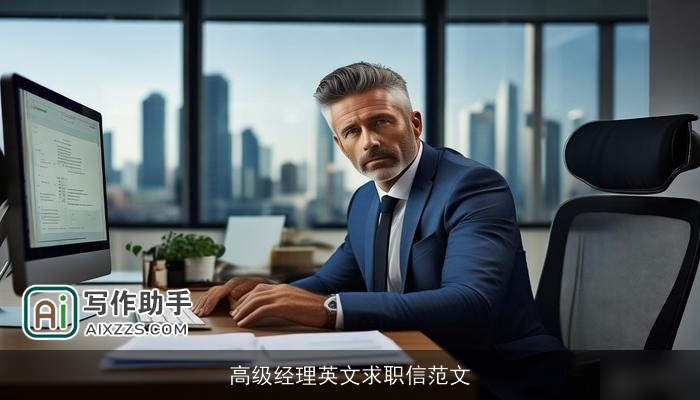 高级经理英文求职信范文 高级经理英文求职信范文