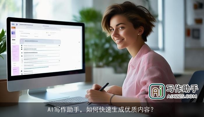 AI写作助手,如何快速生成优质内容? AI写作助手,如何快速生成优质内容?