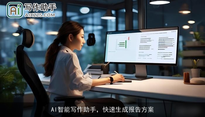 AI智能写作助手,快速生成报告方案 AI智能写作助手,快速生成报告方案