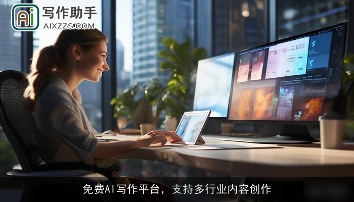 免费AI写作平台,支持多行业内容创作 免费AI写作平台,支持多行业内容创作