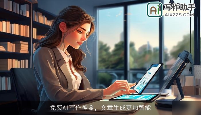 免费AI写作神器,文章生成更加智能 免费AI写作神器,文章生成更加智能