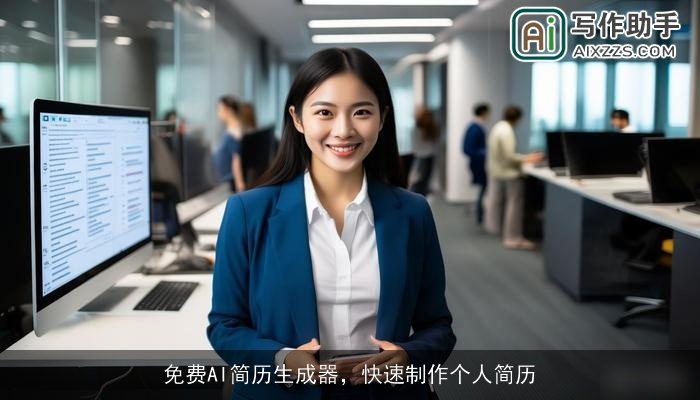 免费AI简历生成器,快速制作个人简历 免费AI简历生成器,快速制作个人简历