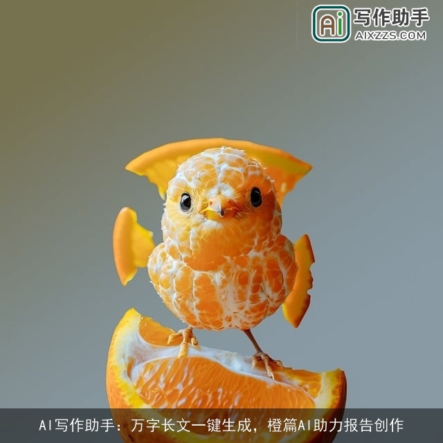 AI写作助手:万字长文一键生成,橙篇AI助力报告创作 AI写作助手:万字长文一键生成,橙篇AI助力报告创作