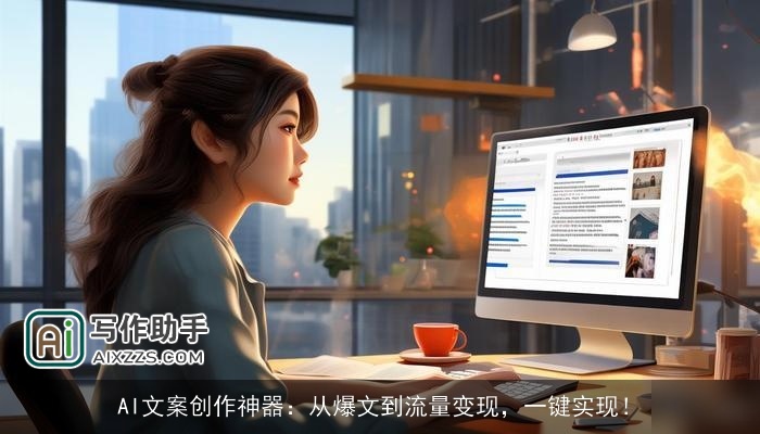 AI文案创作神器:从爆文到流量变现,一键实现! AI文案创作神器:从爆文到流量变现,一键实现!