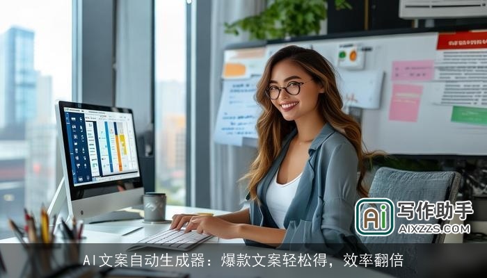 AI文案自动生成器:爆款文案轻松得,效率翻倍 AI文案自动生成器:爆款文案轻松得,效率翻倍