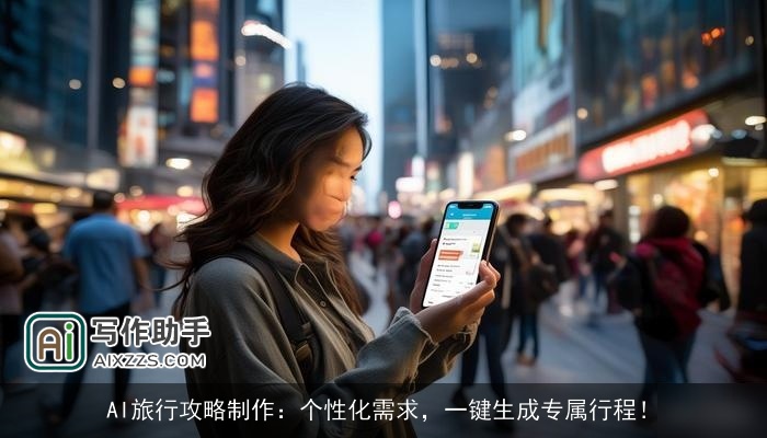 AI旅行攻略制作:个性化需求,一键生成专属行程! AI旅行攻略制作:个性化需求,一键生成专属行程!