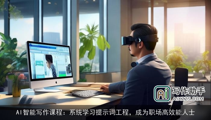 AI智能写作课程:系统学习提示词工程,成为职场高效能人士 AI智能写作课程:系统学习提示词工程,成为职场高效能人士