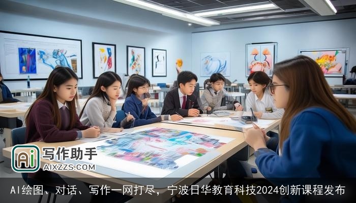 AI绘图、对话、写作一网打尽,宁波日华教育科技2024创新课程发布 AI绘图、对话、写作一网打尽,宁波日华教育科技2024创新课程发布