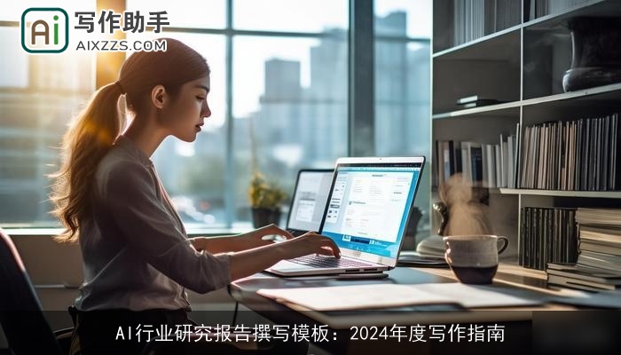 AI行业研究报告撰写模板:2024年度写作指南 AI行业研究报告撰写模板:2024年度写作指南