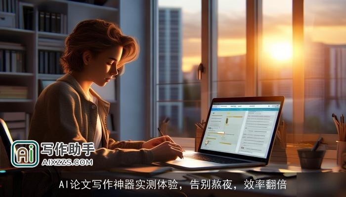 AI论文写作神器实测体验,告别熬夜,效率翻倍 AI论文写作神器实测体验,告别熬夜,效率翻倍