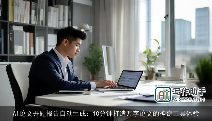 AI论文开题报告自动生成:10分钟打造万字论文的神奇工具体验 AI论文开题报告自动生成:10分钟打造万字论文的神奇工具体验