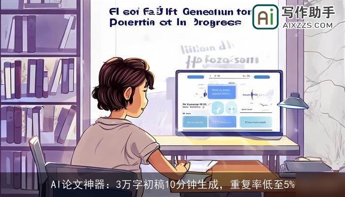 AI论文神器:3万字初稿10分钟生成,重复率低至5% AI论文神器:3万字初稿10分钟生成,重复率低至5%