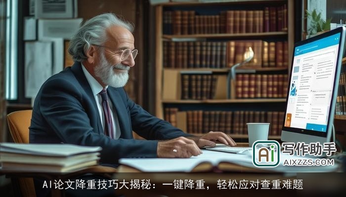 AI论文降重技巧大揭秘:一键降重,轻松应对查重难题 AI论文降重技巧大揭秘:一键降重,轻松应对查重难题