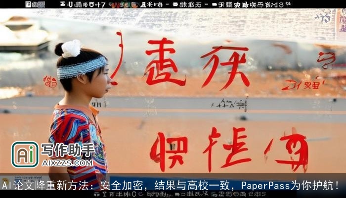 AI论文降重新方法:安全加密,结果与高校一致,PaperPass为你护航! AI论文降重新方法:安全加密,结果与高校一致,PaperPass为你护航!